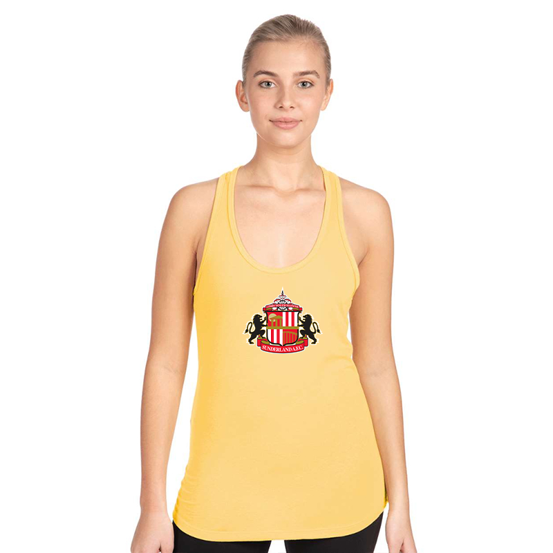 Women's Sunderland AFC Soccer Next Level Ideal Racerback Tank